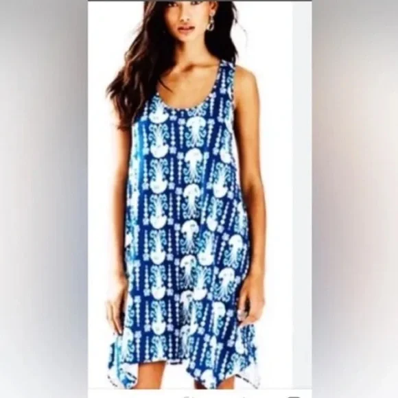 blue or yellow dress test Ocean Blue Octopus